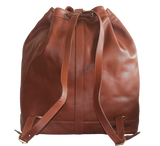 Tan Leather Backpack